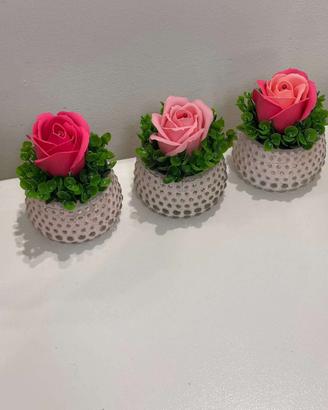 Regali Natale o bomboniera con le Rose Di Sapone