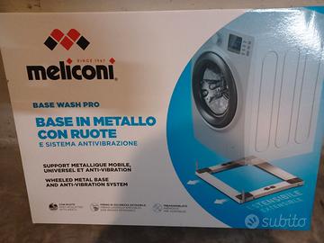 Meliconi base per lavatrici regolabile.