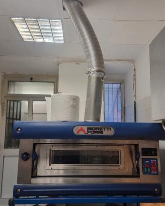 forno professionale Moretti per pizza