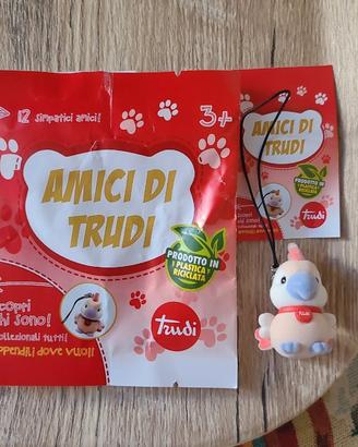 Peluche Trudi da appendere portachiavi Conad