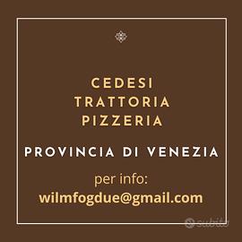 Trattoria/Pizzeria - provincia di Venezia