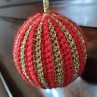 pallina di natale uncinetto 