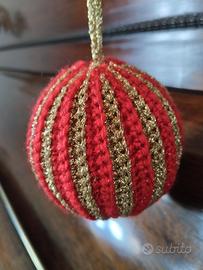 pallina di natale uncinetto 