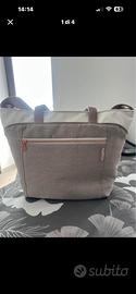 Borsa passeggino peg perego beige