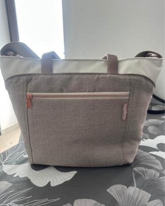 Borsa passeggino peg perego beige