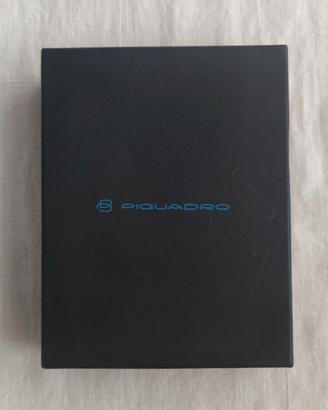 Portafoglio Uomo Piquadro Nero Riciclato NUOVO