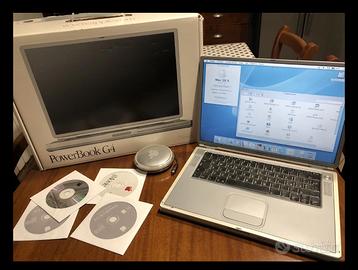 PowerBook G4 Apple PRIMO IN TITANIO collezionisti