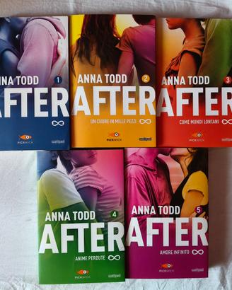 Saga After Anna Todd completa 1-5 | come nuovi