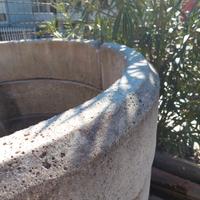 Cerchio in cemento per piante