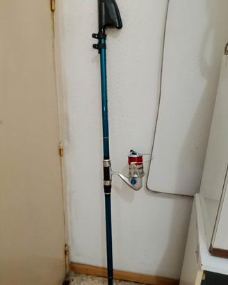 canna da pesca Urban surf 4005 con mulinello