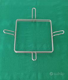 Griglia Metallica Acciaio Fornello Cucina Supporto