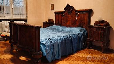 Camera da letto completa, noce radicato Fine 800