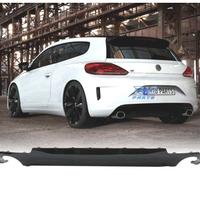 DIFFUSORE PER VOLKSWAGEN VW SCIROCCO 08-14 LOOK R