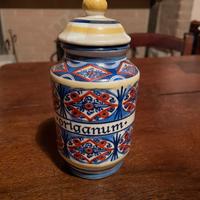 Vaso da farmacia albarello in ceramica Tognana