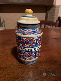 Vaso da farmacia albarello in ceramica Tognana