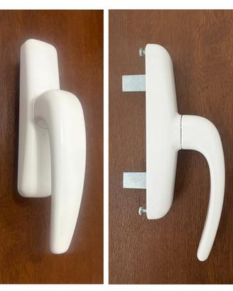 Maniglia cremonese x infisso in alluminio Ral 9010