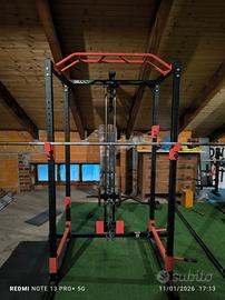Power Rack multifunzione completo 