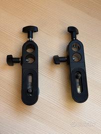 2 Manfrotto 143BKT supporto camera e monitor