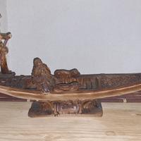 Gondola grande in simil legno