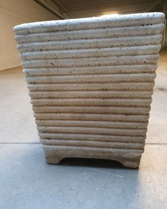 Vaso di cemento 42x42 h 50 cm
