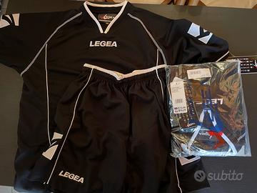 KIT SCUDO - n.10 completi LEGEA colore NERO