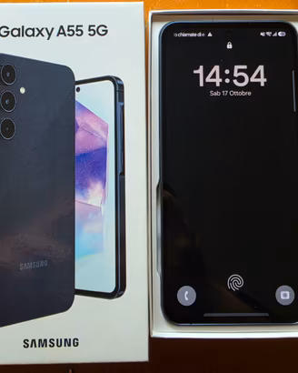 SAMSUNG GALAXY A55 - 5g - 256 gb. - pari al nuovo.