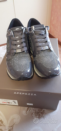 Scarpe Apepazza, numero 35, colore grigio, in buon