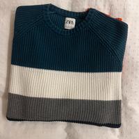 Maglione zara a righe