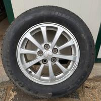 Cerchi e gomme mitsubishi da 16
