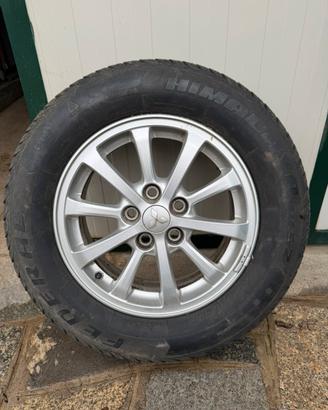 Cerchi e gomme mitsubishi da 16