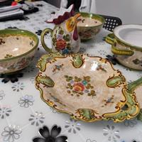 Set 60 pezzi ceramica deruta trasporto a mano