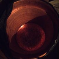 Pentolone di rame con coperchio