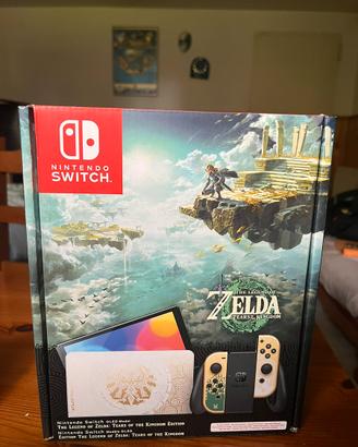 Nintendo Switch OLED Zelda + mario kart 8 e altro