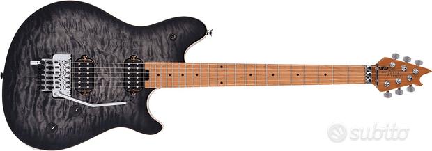 EVH Wolfgang Special QM Baked MN Charcoal Burst