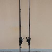 Canne Carpfishing più mulinelli 