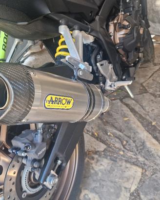 Scarico completo arrow titanio