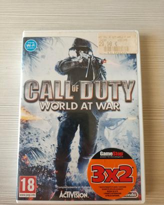 WII CALL OF DUTY WORLD AT WAR