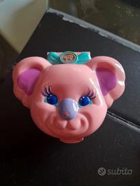 Casetta Polly Pocket a testa di koala, anni 90