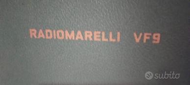 fonovaligia valvolare radio marelli vf9