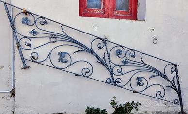 ringhiera in ferro battuto