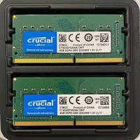 8Gb (2x4Gb) Ram DDR4 a 2400 MHz