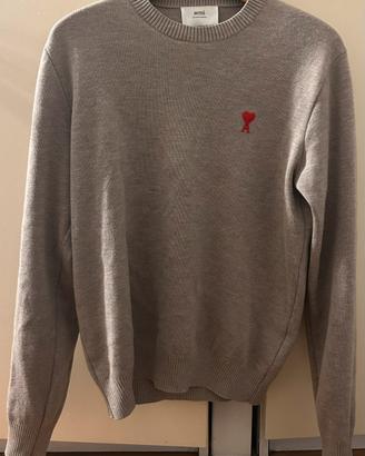 Ami Paris beige Sweater