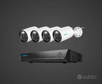 Kit video sorveglianza Reolink 6 telecamere + NVR