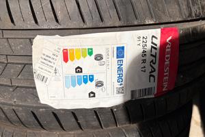 Pneumatici Vredestein 225/45 R17 - 1 NUOVO+4 usate