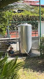 Serbatoio acciaio 500 litri