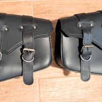Borse laterali  Harley ,Moto Guzzi , Triumph 