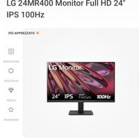 Monitor Pc Lg 24 mr 400