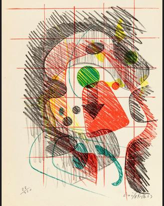 Litografia  Gino Marotta 1963