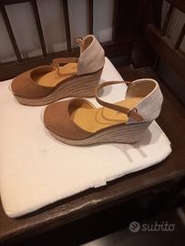 Espadrillas con zeppa n.38