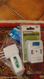 Coppia adattatori prese elettriche 
